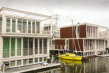 Ijburg, a suburb of Amsterdam, Netherlands, Europe