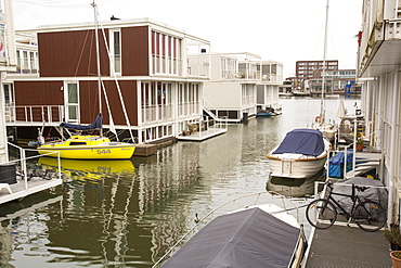 Ijburg, a suburb of Amsterdam, Netherlands, Europe