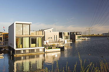 Ijburg, a suburb of Amsterdam, Netherlands, Europe