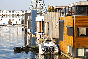 Ijburg, a suburb of Amsterdam, Netherlands, Europe