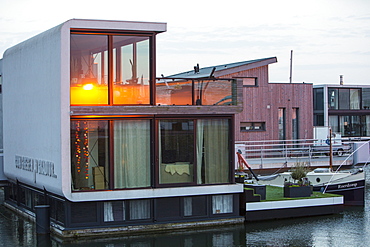 Ijburg, a suburb of Amsterdam, Netherlands, Europe