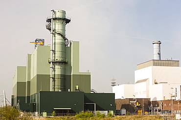 The Diemen combined heat and power plant on the outskirts of Amsterdam, Netherlands, Europe