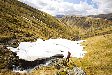 Raise Beck above Dunmail Raise in the Lake District, Cumbria, England, United Kingdom, Europe