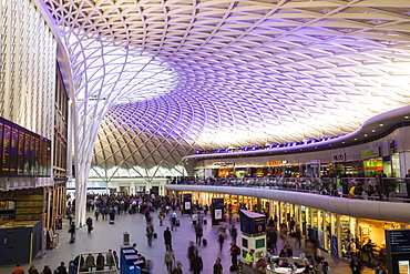 The newly refurbished Kings Cross Station, London, England, United Kingdom, Europe