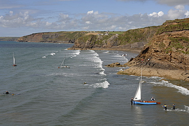 Little Haven Summer Regatta, Pembrokeshire, Wales, UK, Europe