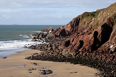 West Dale beach, Dale, Pembrokeshire, Wales, UK, Europe