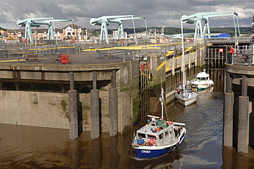 Cardiff Bay Barrage, Cardiff, Wales, UK, Europe