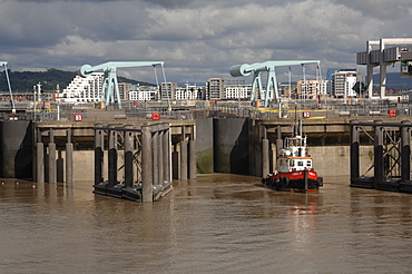 Cardiff Bay Barrage, Cardiff, Wales, UK, Europe