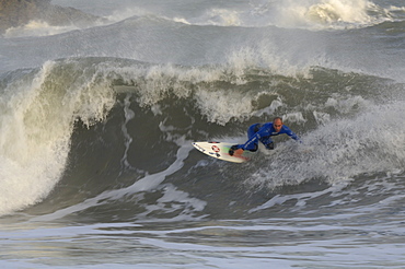 Surfing, Broad Haven South, Pembrokeshire, Wales, UK, Europe