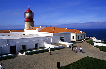 Lighthouse, Cabo de S. Vicente, Portugal, Europe