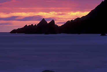 Sunset, West Dale, Pembrokeshire, Wales