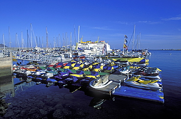 Harbour, Corralejo, Fuerteventura, Canary Islands