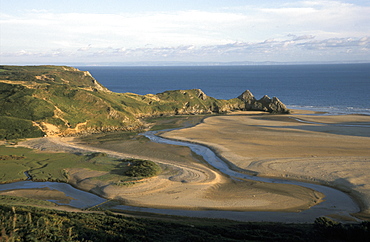 Three-cliffs Bay, Gowergower