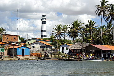 Mandacaru Lighthouse, Maranhao, Brazil, South America