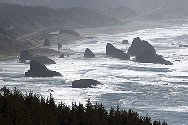 Rugged Oregon Coast, United States of America, North America