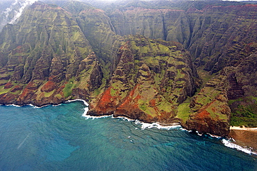 Napali coast, Kauai, Hawaii, United States of America, Pacific