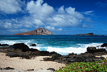 Makapu'u beach park and Manana Island, East Oahu, Hawaii, United States of America, Pacific