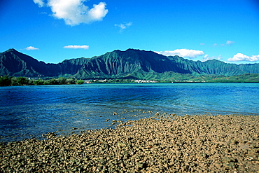 Koolau Mountains, Kaneohe, Oahu, Hawaii, United States of America, Pacific