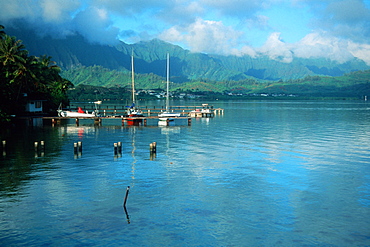 Kaneohe Bay, Kaneohe, Oahu, Hawaii, United States of America, Pacific