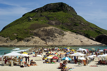 Pontal Hill and Recreio beach, Rio de Janeiro, Brazil, South America