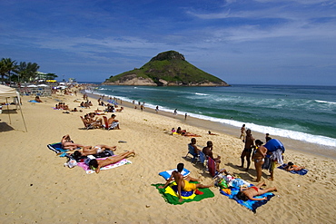 Pontal Hill and Recreio beach, Rio de Janeiro, Brazil, South America