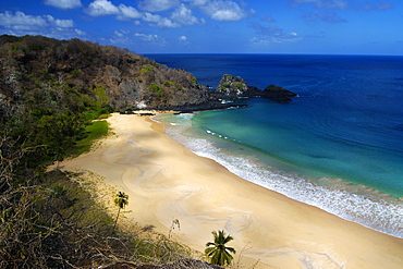 Sancho's beach, Fernando de Noronha national marine sanctuary, UNESCO World Heritage Site, Pernambuco, Brazil, South America