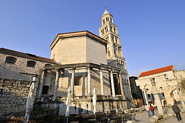 Civic tower, Old historical city, Split, Croatia, Europe