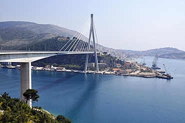 Bridge connecting to Dubrovnik, Croatia, Europe
