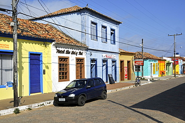 Main street, Mostardas, Rio Grande do Sul, Brazil, South America