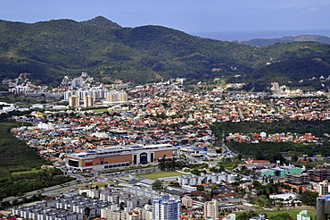 Aerial view, Florianopolis, Santa Catarina, Brazil, South America