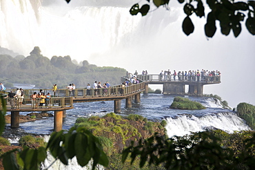 Iguassu Falls, Iguacu National Park, UNESCO World Heritage Site, Parana, Brazil, South America