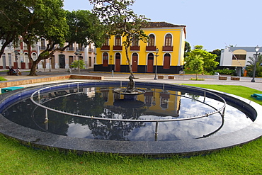 Joao Lisboa Square, Sao Luis, Maranhao, Brazil, South America