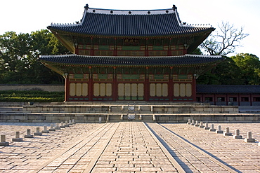 Main pagoda of Changdeokgung Palace, Seoul, South Korea, Asia