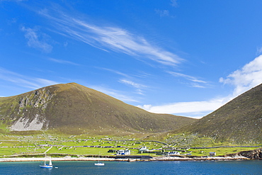 Village Bay, Hirta island, St. Kilda Islands, Outer Hebrides, Scotland, United Kingdom, Europe