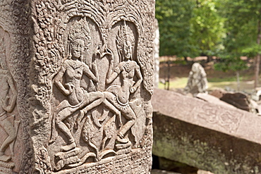 The Bayon, Angkor Thom, Angkor, UNESCO World Heritage Site, Siem Reap, Cambodia, Indochina, Southeast Asia, Asia