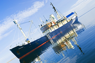 The Stockholm ship. Longyearbyen, Svalbard, Norway