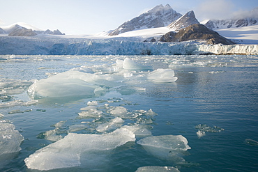 Icescape. Longyearbyne, Svalbard, Norway