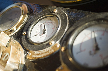 Maritime navigational instruments . Longyearbyne, Svalbard, Norway