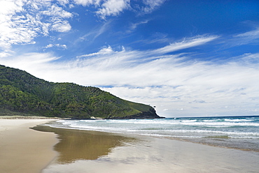 View of the beach. South West Rocks, NSW, Australia