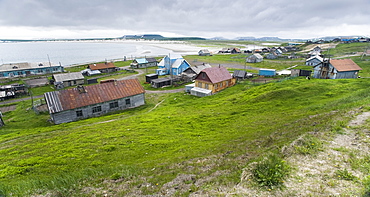  Residential town center, Nikolskoye Village (Bering Sea), Russia, Asia