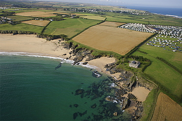 Mother Ive's Bay. Cornwall, UK