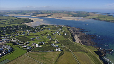 Padstow bay. Cornwall, UK