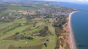 Budleigh Salteron Golfcourse. Devon, UK