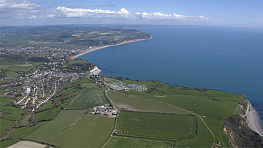 views of Beer. Devon, UK