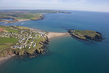 Burgh Island and Bigbury on Sea. Devon UK