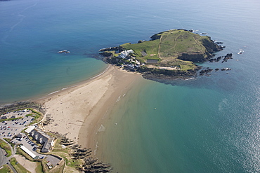 Burgh Island and Bigbury on Sea. Devon UK