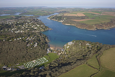 Salcolmbe on the Kingsbridge Estuary. Devon. UK 