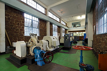 Hydroelectric power station on Lake Tanganyika, Zambia, Africa