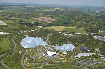 Eden Project, St. Austell, Cornwall, England, United Kingdom, Europe 