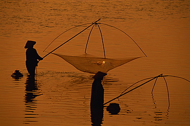 The Mekong River, Vientiane, Laos, Indochina, Southeast Asia, Asia